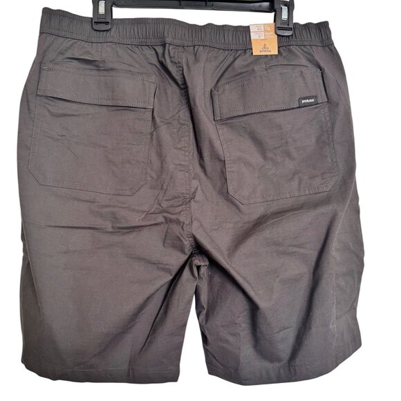Prana Double Peak E Waist Size XL Mens Shorts Pockets 8” Inseam NWT - Picture 2 of 13